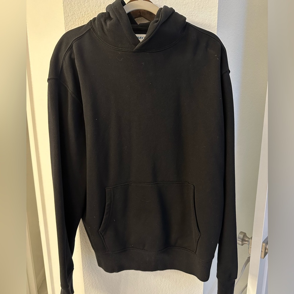 Old Navy Oversized Hoodie - Sz L - Black - Great Condition